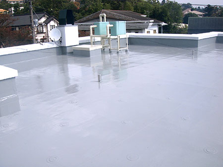 遮熱防水塗装工事3