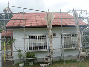 アパート全面塗装改修工事1