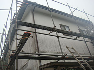 ラジカル塗料での塗装工事1