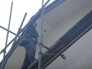 ラジカル塗料での塗装工事2