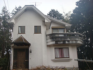 塗装工事・バルコニーFRP防水工事1