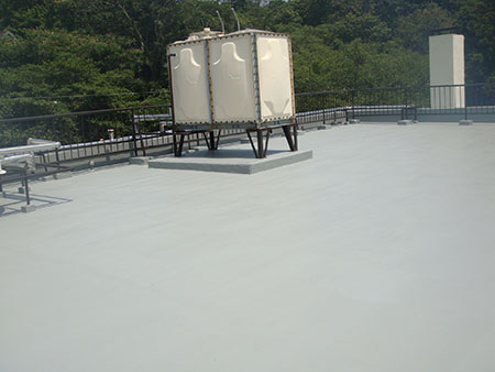 骨材入り防水塗装工事3