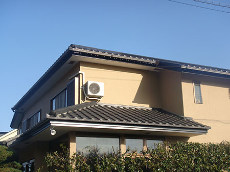 食事処の屋根補修塗装工事3