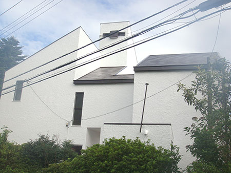 外壁左官補修・塗装工事3