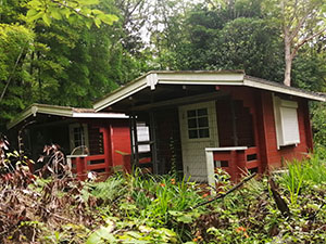 スウェーデンハウス塗装工事1