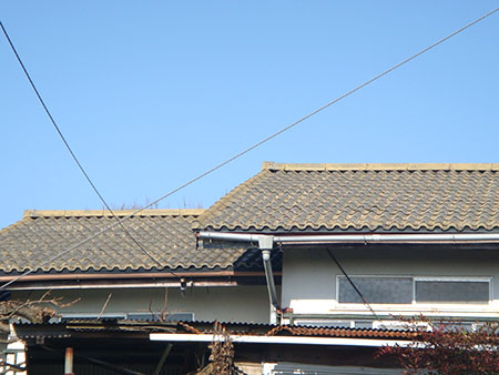 カラーベスト葺き替え工事1