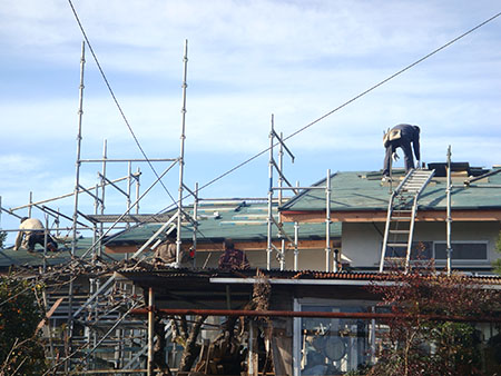 カラーベスト葺き替え工事2